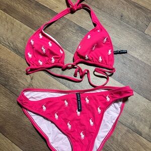 Ralph Lauren Vibrant Pink Swimwear